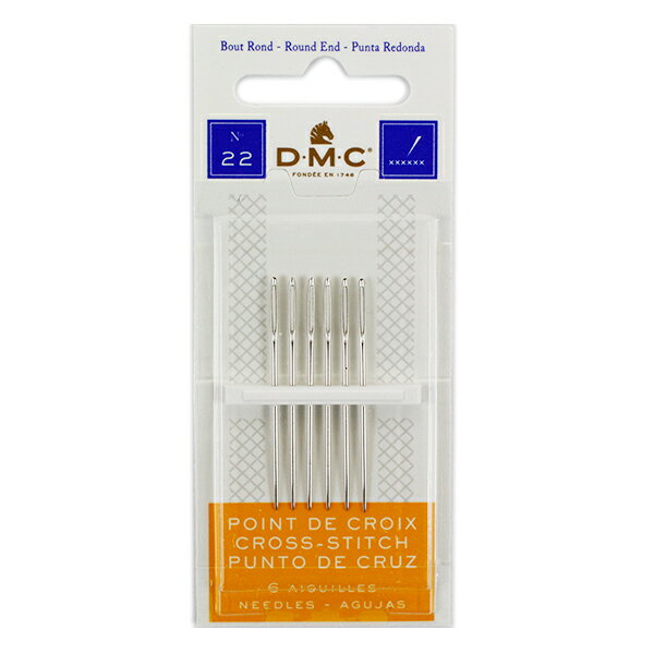 刺しゅう針 『刺繍用 クロスステッチ針 サイズ22』 DMC ディーエムシー