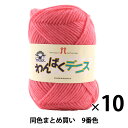 【10玉セット】毛糸 『わんぱくデニス 9番色』 Hamanaka ハマナカ【まとめ買い・大口】