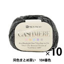 【10玉セット】秋冬毛糸 『CASHIMERE(カシミヤ) 104番色』 RichMore リッチモア【まとめ買い・大口】