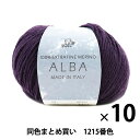 【10玉セット】秋冬毛糸 『ALBA(アルバ) 1215番色』 Puppy パピー【まとめ買い・大口】