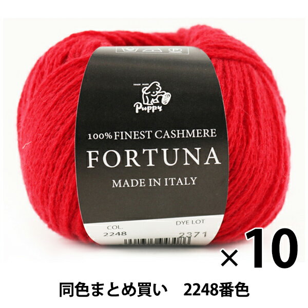 【10玉セット】秋冬毛糸 『FORTUNA(フォルトゥーナ) 2248番色』 Puppy パピー【まとめ買い・大口】