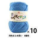 【10玉セット】毛糸 『わんぱくデニス 8番色』 Hamanaka ハマナカ【まとめ買い・大口】