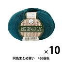 【10玉セット】秋冬毛糸 『NEW 4PLY(ニューフォープライ) 456番色』 Puppy パピー【まとめ買い・大口】