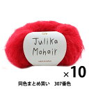 秋冬毛糸 『Julika Mohair(ユリカ モヘヤ) 307番色』 Puppy パピー