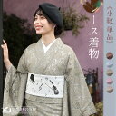 レース着物 小紋 袷 京都きもの友禅セレクト 単品レディース 大人 お出かけ 母の日 カジュアル ドレッシー セミフォーマル おしゃれ シック kimono レ...