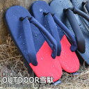 雪駄 アウトドア メンズ レディース 日本製 TYPE2 COLORFUL OUTDOOR雪駄 ネイビー/レッド 男性 女性 M,Lサイズ 痛くない 浴衣 耐水...