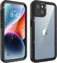 「着後レビューで特典」 iPhone ケース iPhone 防水ケース 耐衝撃 360フルカバー 全面保護 防塵 カメラレンズ保護 Qi充電対応 頑丈 両面ケース 脱着簡単 ストラップ付き 海 雨の日 釣り お風呂 温泉 登山 キャンプ アイホン