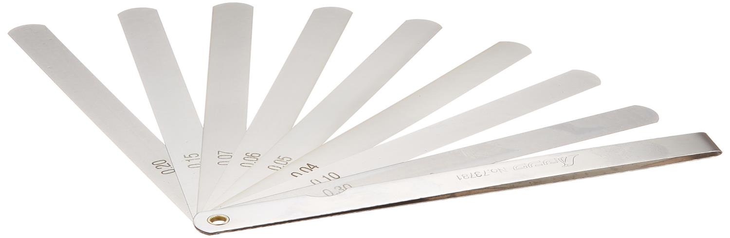 シンワ測定(Shinwa Sokutei) シックネスゲージ C 150mm 9枚組 73781