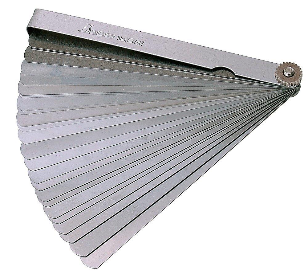 シンワ測定(Shinwa Sokutei) シックネスゲージ F 150mm 25枚組 73797