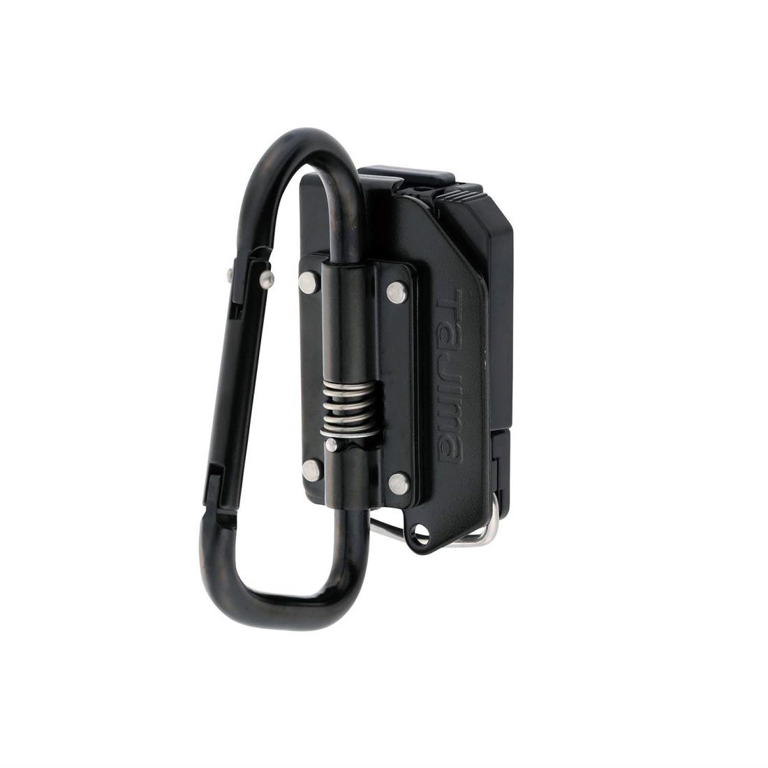 タジマ セフシステム 着脱式工具ホルダー 高強度スチール カラビナ 折りたたみ SFKHI-CLF 着脱楽々 ベ..