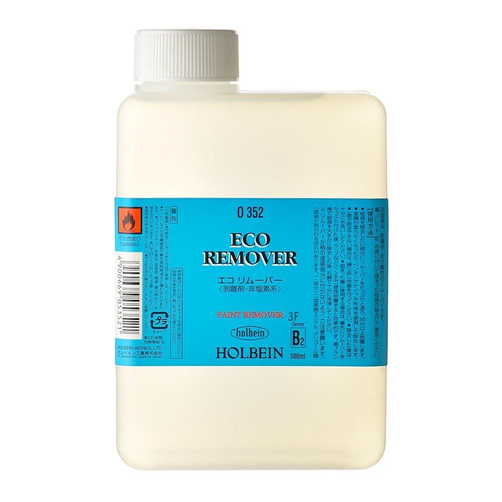 ホルベイン 油彩画用液 O352 500ml エコリムーバー（絵具剥離剤）05352