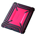 エレコム iPad Air 10.5 (2019)、iPad Pro 10.5 (2017) ケース 背面ケース ZEROSHOCK 耐衝撃 レッド TB-A1...
