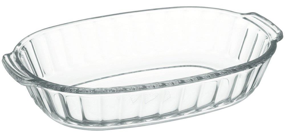 iwaki(イワキ) 耐熱ガラス グラタン皿 ベーシックシリーズ 3.8×8cm 370ml KBC3854