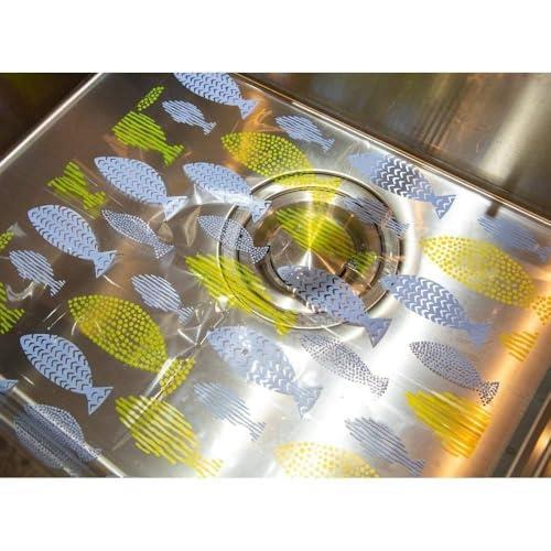 EN FANCE(アンファンス) シンクマット ブルー 50×50cm