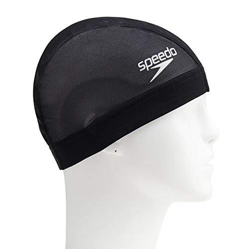 Speedo(スピード) スイムキャップ Logo Mesh Cap ロゴメッシュキャップ 水泳 ユニセ ックス SE12050 ブラック M Speedo(スピード) スイムキャップ Logo Mesh Cap ロゴメッシュキャップ 水泳 ユニセ ックス SE12050 ブラック M
