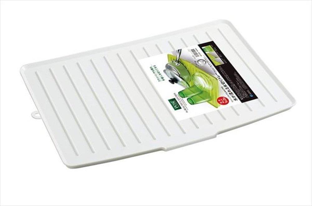 アスベル 水切りトレーワイド(リバーシブル) Nポゼ ホワイト 5528