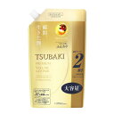 TSUBAKI(ツバキ) プレミアムボリューム&リペア コンディショナー 詰替え ツバキ ハリ コシ 液体 パッケージ:ベージュ つめかえ 660mL