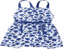 レップ(Rep) エプロン ブロンマ(Blomma) ブルー 73×84cm