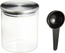 CASUAL PRODUCT スタンダードガラスキャニスター ステンレスリッド 400ml 576850 耐熱ガラス(3)