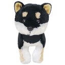 【BESTEVER】犬 ぬいぐるみ リアル 仔犬 くたくた 可愛い 手のリサイズ 誕生日 ギフト【Premium Puppy プレミアムパピー】クロシバ 黒柴 ...