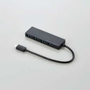 エレコム USB3.1(Gen1)HUB Type-C Aメス4ポート バスパワー 15cmケーブル ブラック U3HC-A429BBK(2)