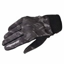 コミネ バイク用 グローブ プロテクトライディングメッシュグローブ Plaid Black XL GK-233 1231 春夏秋向け メッシュ素材