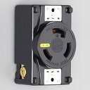 アメリカン電機 引掛形 パネル用コンセント 接地2P30A250V 3320PL6