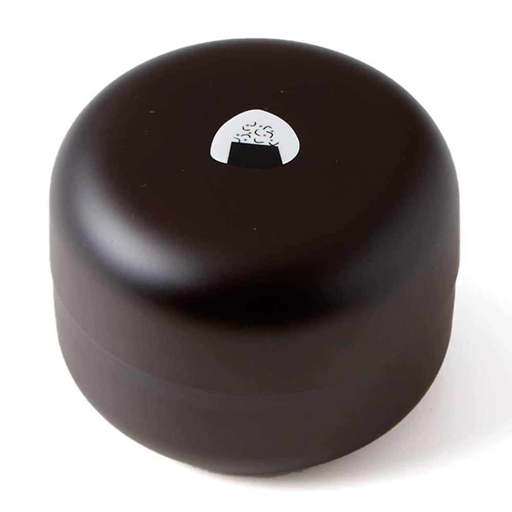 竹中 弁当箱 ONIGIRI おにぎりケース ちりめん山椒 260ml ブラック