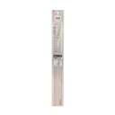 クツワ 定規 アルミ定規 30cm シルバー XS04SV