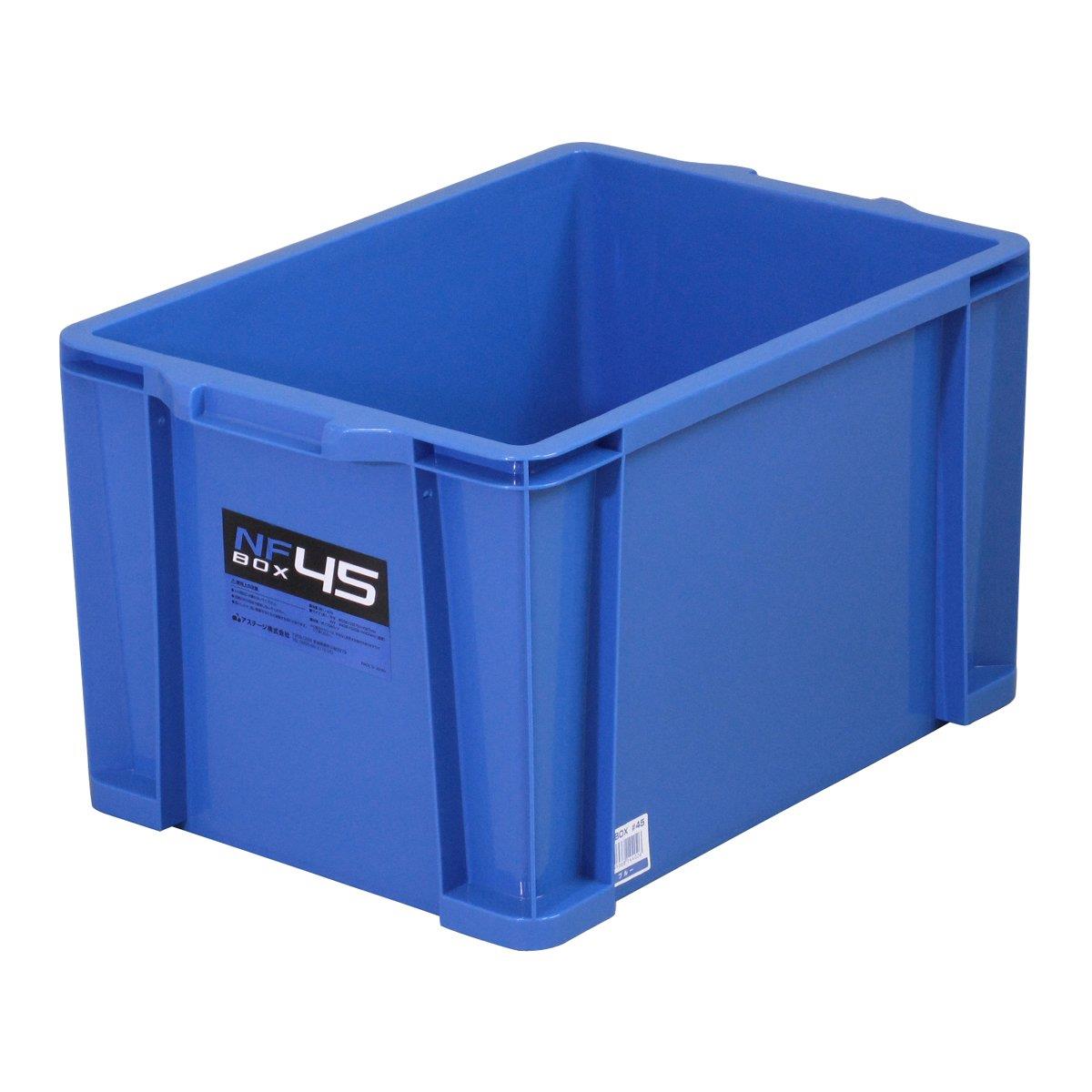 JEJアステージ NFボックス #45 ブルー 防災 W約37×D約53.6×H約30.7cm