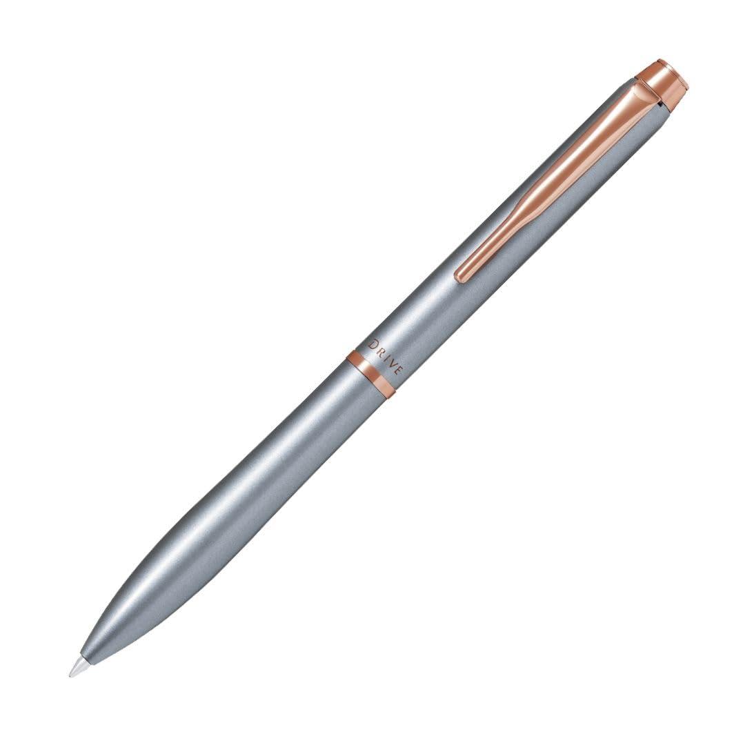 Pilot アクロドライブ ピンクゴールド (0.7mm メタリックグレー BDR-3SR-MGY) 本体サイズ:134x10.9mm/..