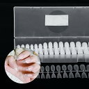 Annhua 透明 ネイルチップセット 270枚 超薄 艶消 ネイルチップ バレリーナ ショート クリアチップ サンディング不要 ネイル長さだしチップ ジェルネ...