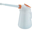トラスコ中山(TRUSCO) オイルジョッキ ピノッキオ3L ノズル・本体蓋付 網付 PN-3