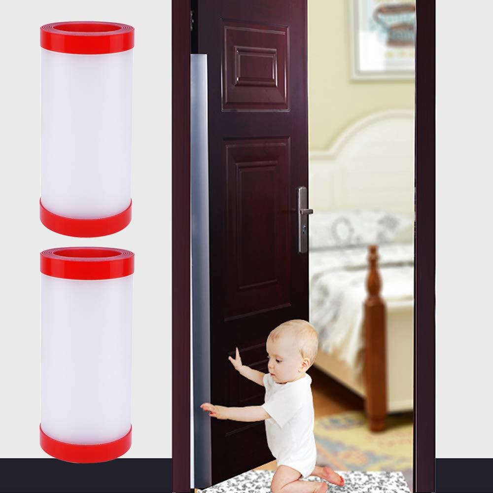 Smilerain (17cm ×120cm)*2 ドア 指はさみ防止 ドア指はさみ防止 指はさみ防止 ドア ドアストッパー 挟む ゆびはさみ防止 赤ちゃん ベビー 子供 用 長さ120cm 指はさみ防止 安全対策