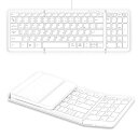 Omikamo キーボード ワイヤレス 日本語配列 ipad キーボード テンキー付き キーボード bluetooth 折り畳み iOS/Windows/Mac...