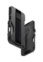 Aulumu G03 カーボンファイバーカードケース - MagSafe対応 多機能 - 携帯電話スタンド/グリップ - 栓抜き | RFIDシールド