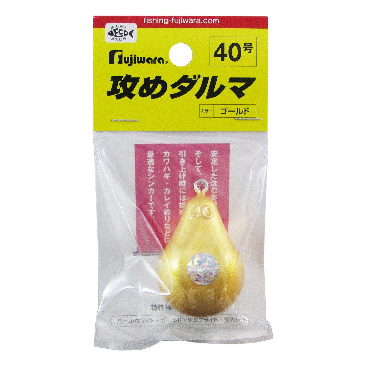 フジワラ(Fujiwara) 攻めダルマ 40号 ゴールド