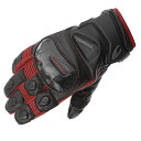 コミネ(KOMINE) バイク用 グローブ GK-851 カーボンプロテクトウインターグローブ Black Red L