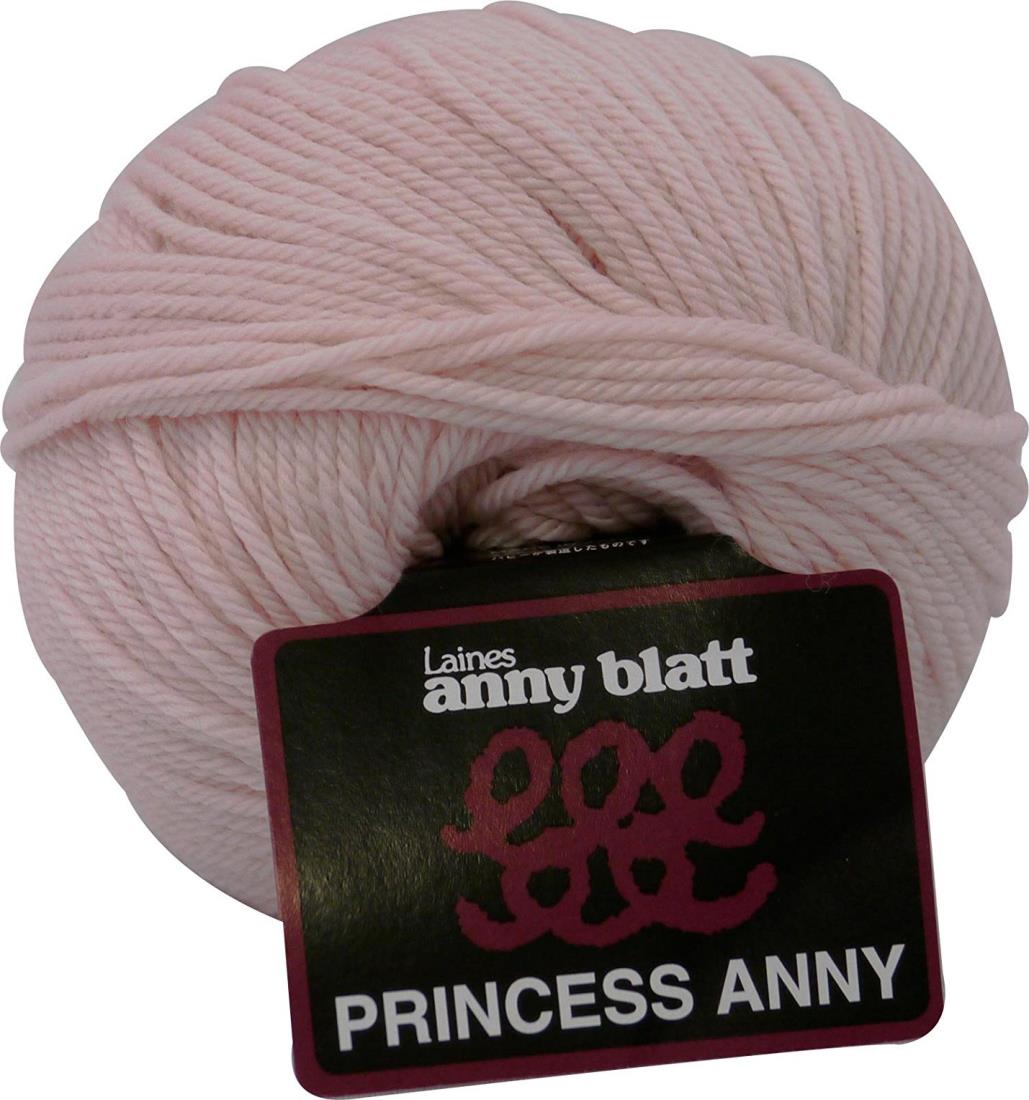 パピー プリンセスアニー 毛糸 合太 Col.526 ピンク 系 40g 約112m 10000031