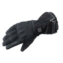 コミネ(KOMINE) バイク用 グローブ EK-201 プロテクトエレクトリックグローブ12V Solid Black L