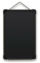アスミックス(Asmix) アスカ プラ枠ブラックボード S BB037 黒板 チョーク マーカー マグネット トレー付き ブラック Sサイズ