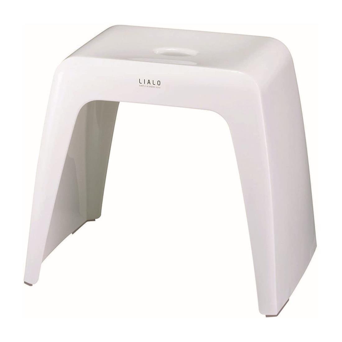 アスベル 風呂椅子 通気性抜群 リアロ 浴槽に掛けられる 35 白 衛生的 A5316