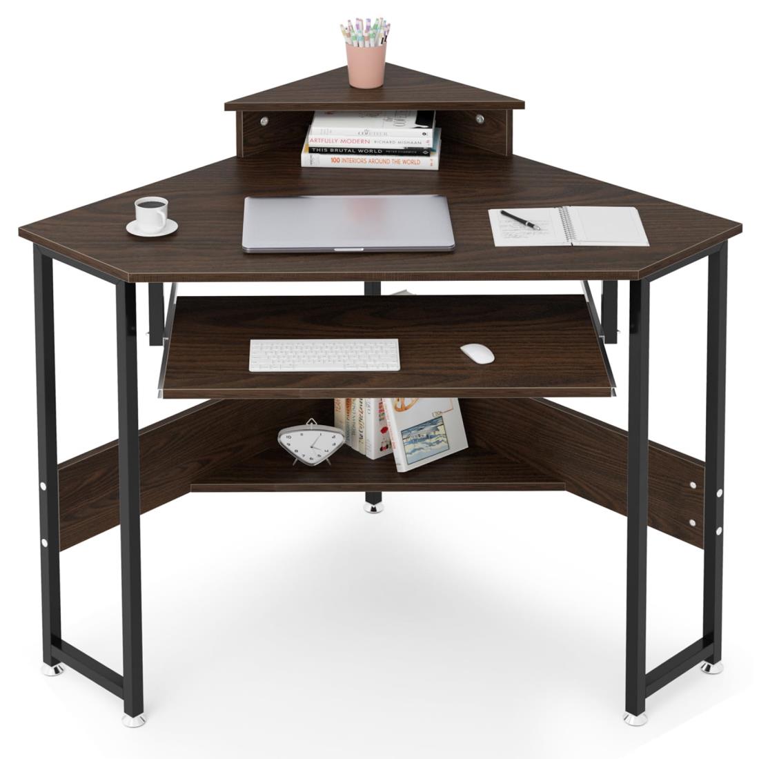 DEWEL デスク 机 コーナーデスク PCデ