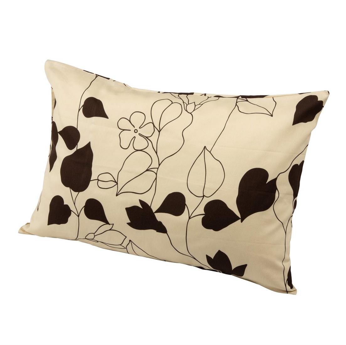 nishikawa 【 西川 】 ミーィ 肌に優しいコットン100% 枕カバー 63X43cmのサイズの枕に対応 ブラウン ..