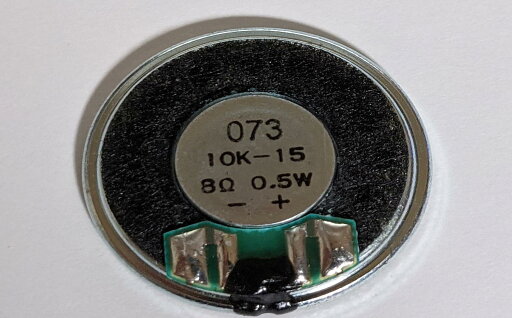 東京コーン スピーカー 28mm 0.5W 8Ω S28G10K-15 東京コーン スピーカー 28mm 0.5W 8Ω S28G10K-15