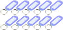 コクヨ キーホルダー型名札 10個パック 青 ナフ-210BX10(3)