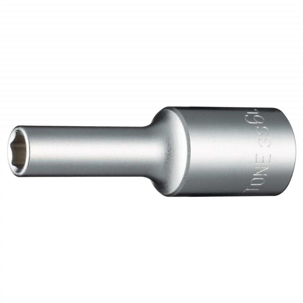 トネ(TONE) ディープソケット(6角) 3S-06L 差込角9.5mm(3/8”) 二面幅06mm