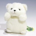たけのこ 森のなかま ミニ クマ 白 ぬいぐるみ 85209(3)