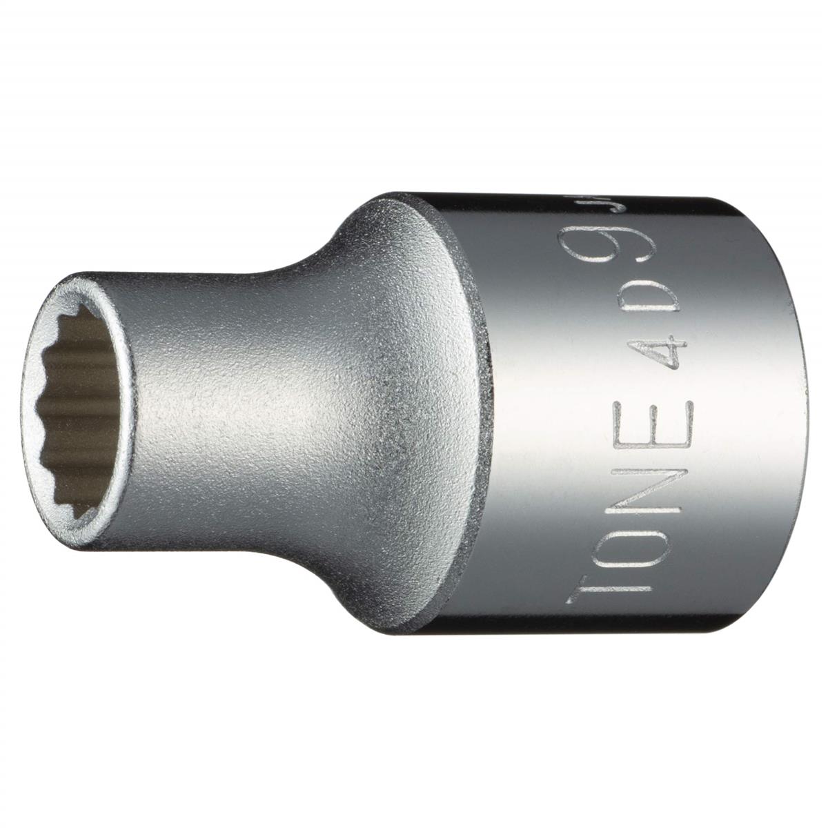 トネ(TONE) ソケット(12角) 4D-09 差込角12.7mm(1/2”) 二面幅9mm