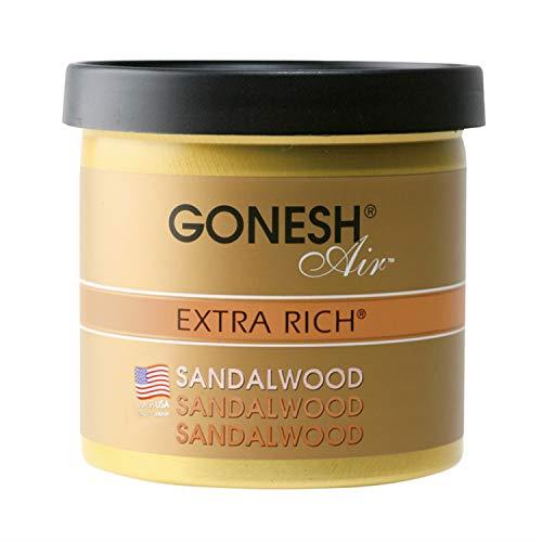 GONESH(ガーネッシュ) 置き型芳香剤 ゲルエアフレシュナー サンダルウッド(白檀の香り) 78g GONESH(ガーネッシュ) 置き型芳香剤 ゲルエアフレシュナー サンダルウッド(白檀の香り) 78g